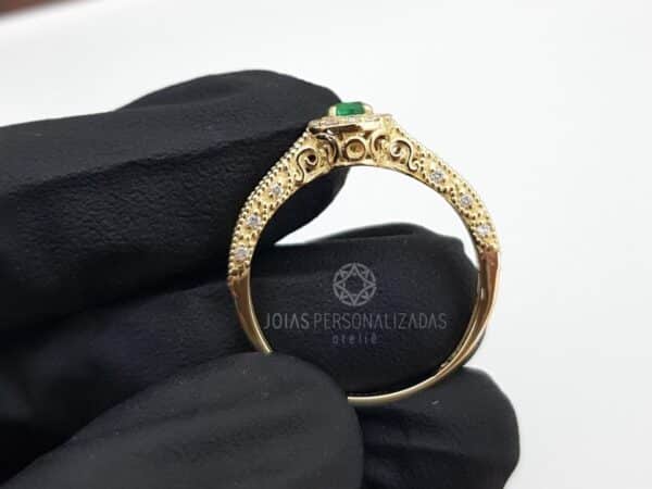 Anel de Formatura em Ouro 18k