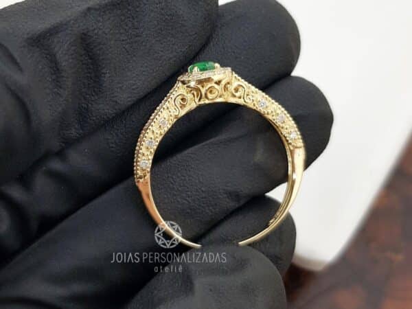 Anel de Formatura em Ouro 18k