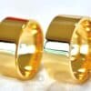 Alianças Quadradas Anatômicas em Ouro 18k - 9,0mm - Image 2
