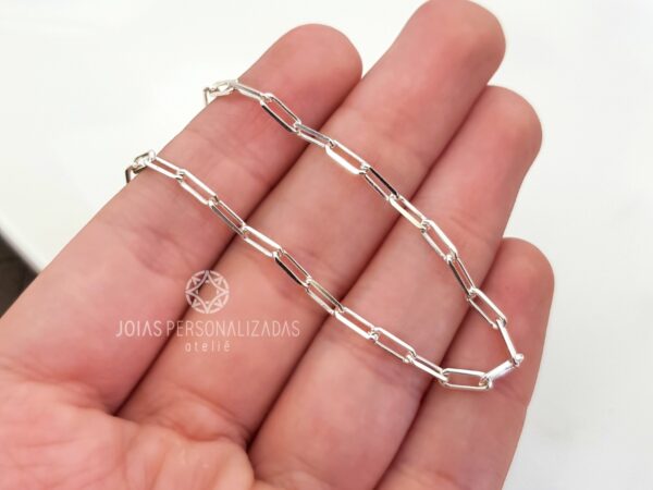 pulseira feminina em prata